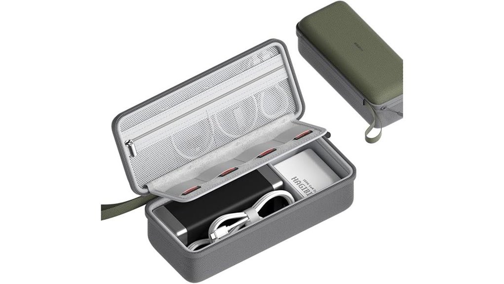 hagibis green cable organizer