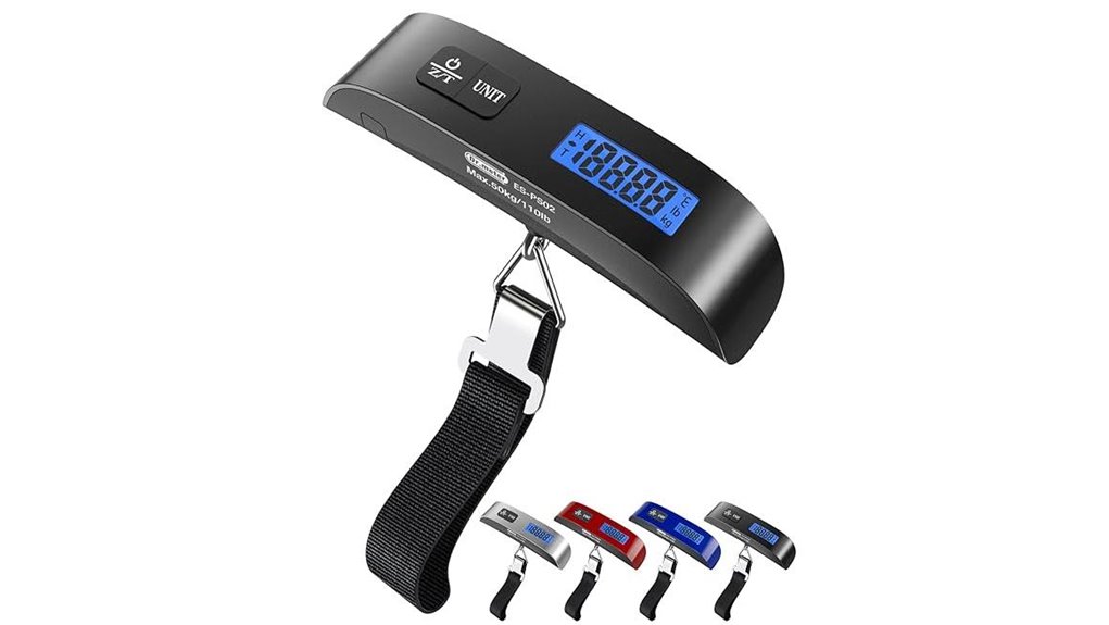 handheld lcd luggage scale