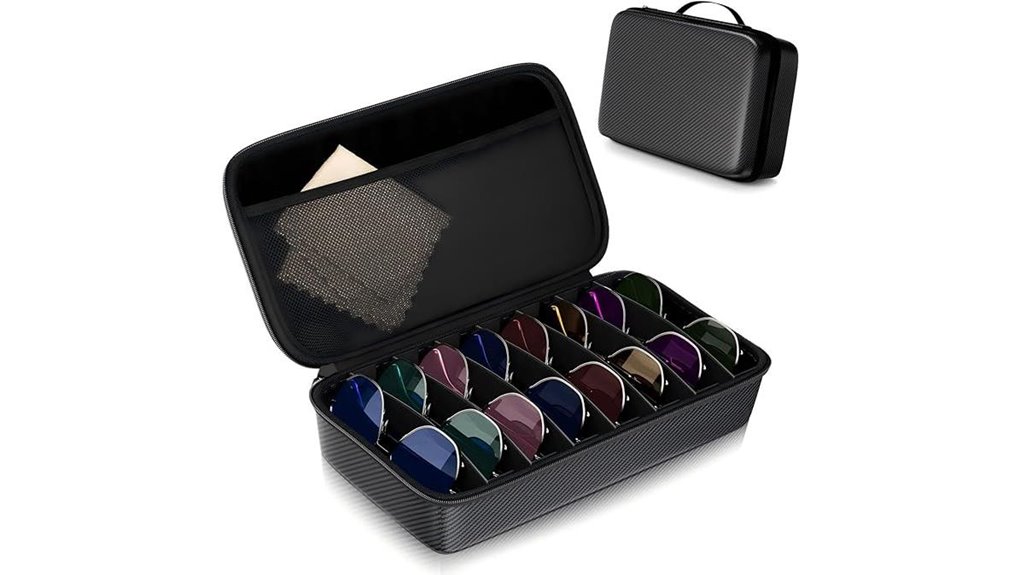 hard shell adjustable organizer