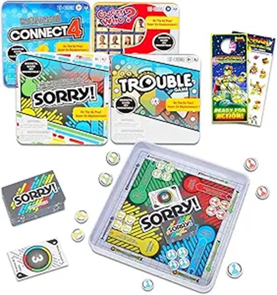 hasbro magnetic 4 game pack