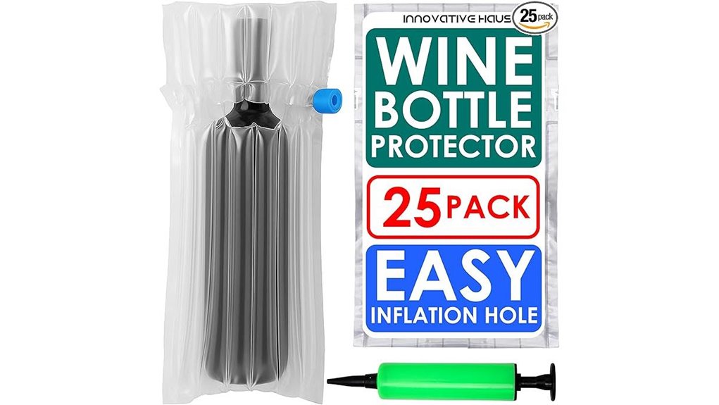 haus inflatable wine protectors