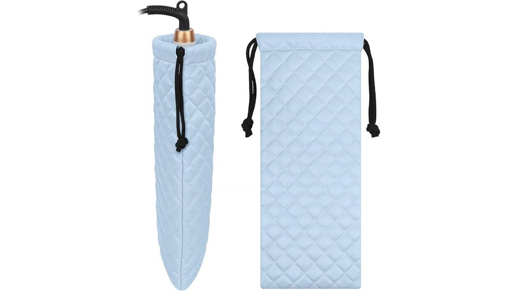 heat resistant hair organizer bag