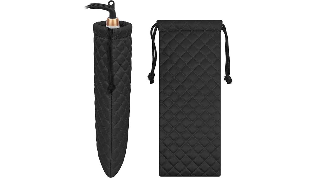 heat resistant hair tool case