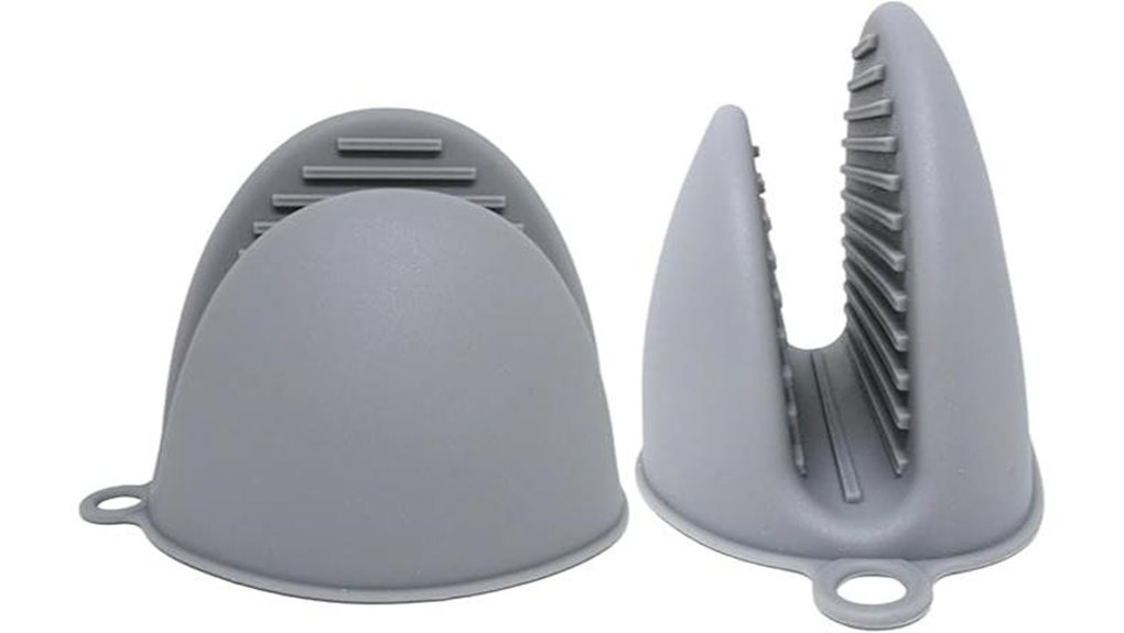 heat resistant mini silicone mitts