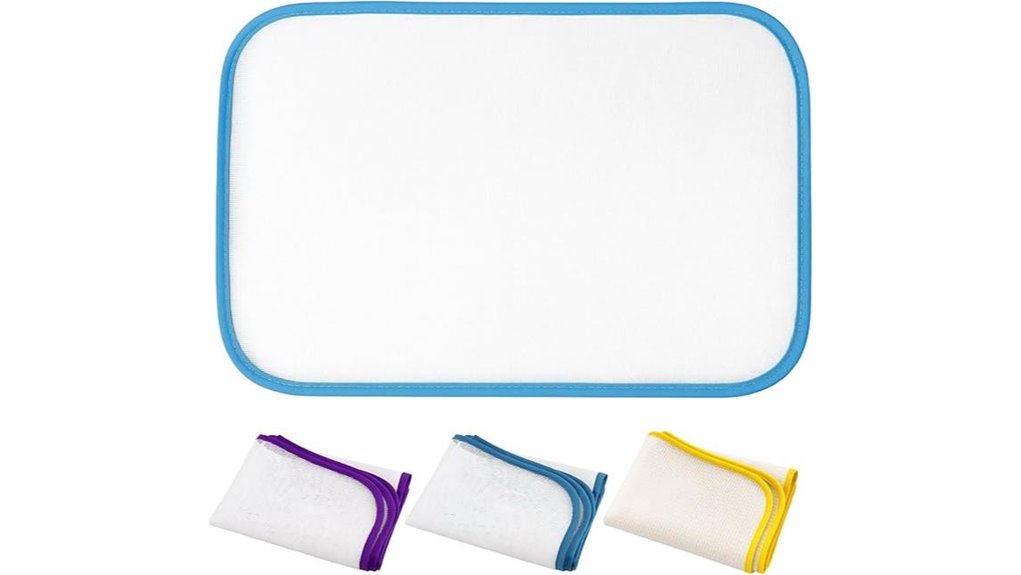 heat resistant pressing cloth trio