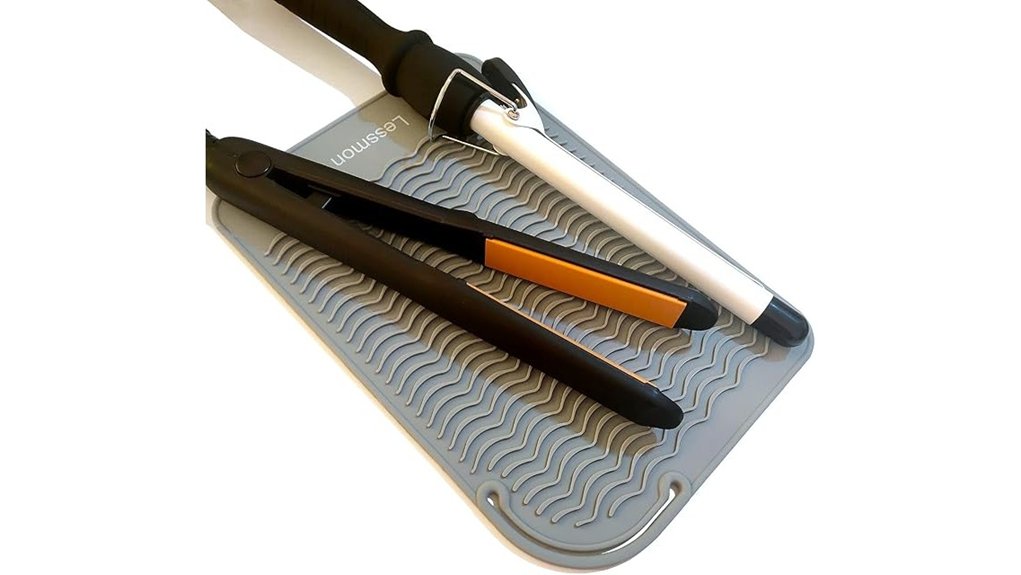 heat resistant styling iron mat