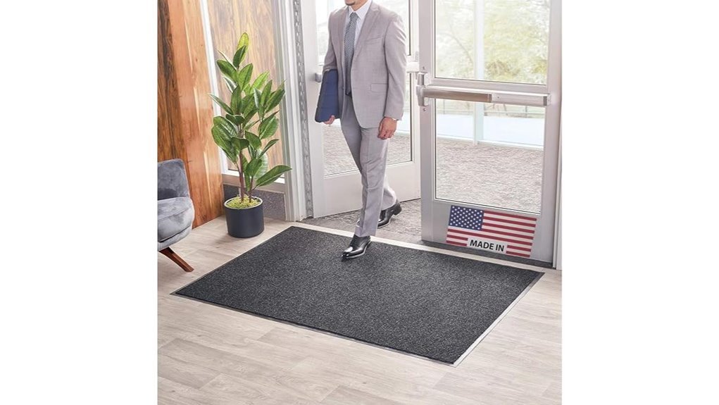 heavy duty brush dry mat