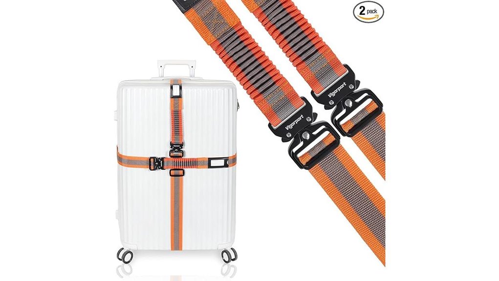 heavy duty luggage strap pack