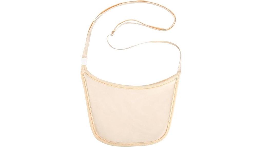 hidden crossbody passport wallet