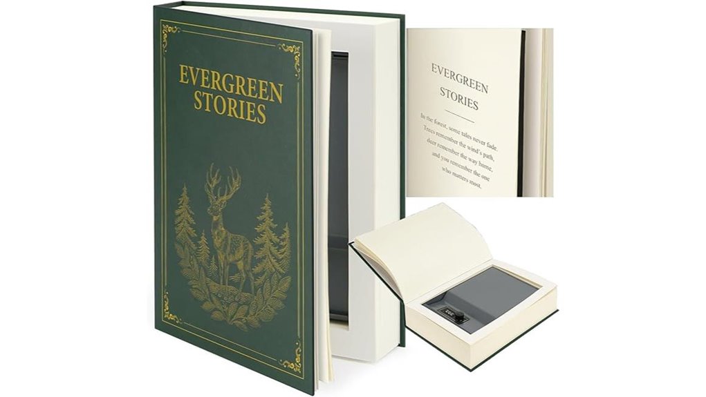 hidden decorated book safe