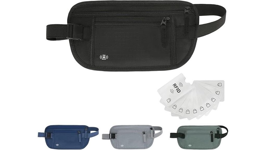 hidden rfid travel belt