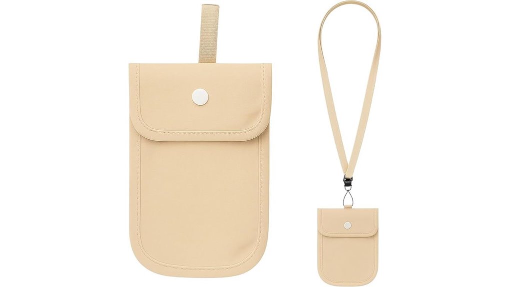 hidden travel bra wallet