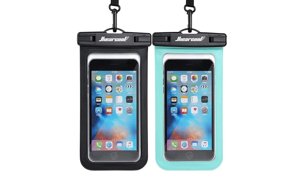hiearcool ipx8 waterproof 2 pack