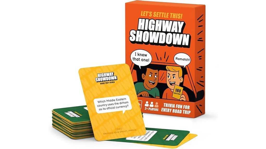 highway trivia car showdown