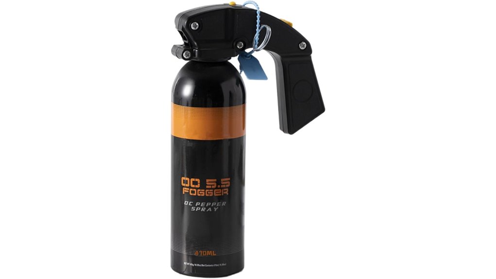 hiking water stream pepper spray