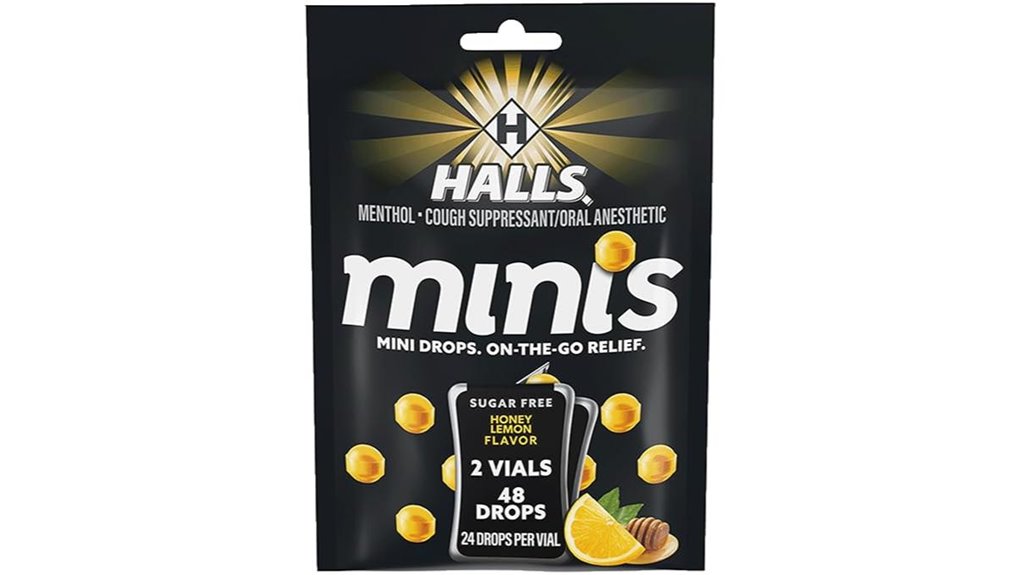 honey lemon sugar free drops