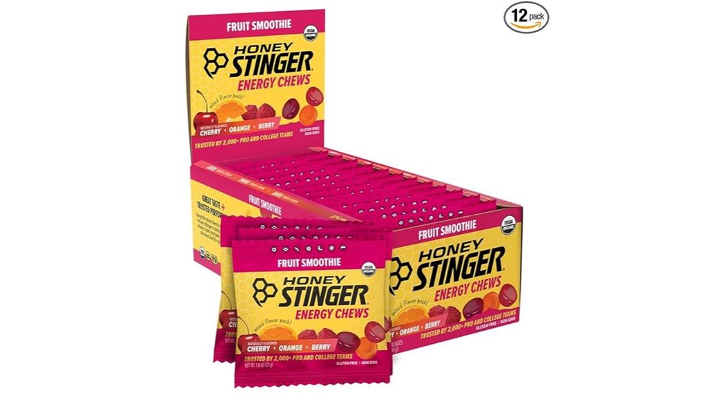honey stinger energy chews
