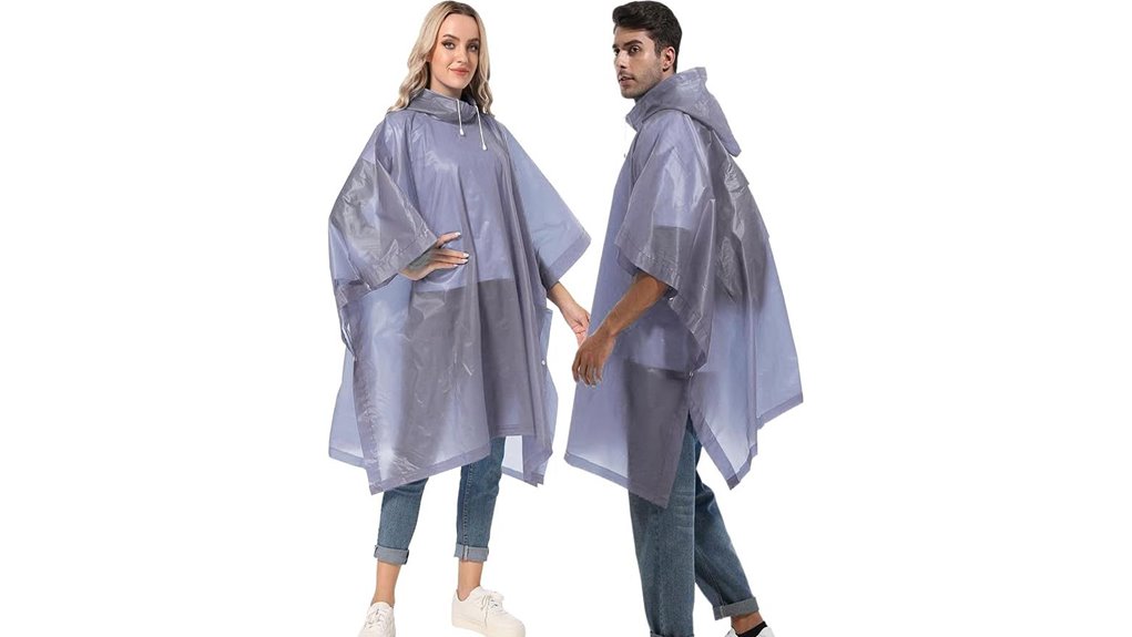 hoomboom reusable 2 pack ponchos