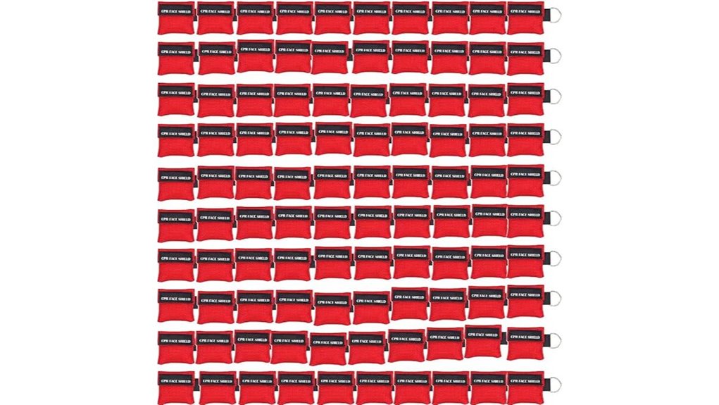 hundred piece cpr face shield