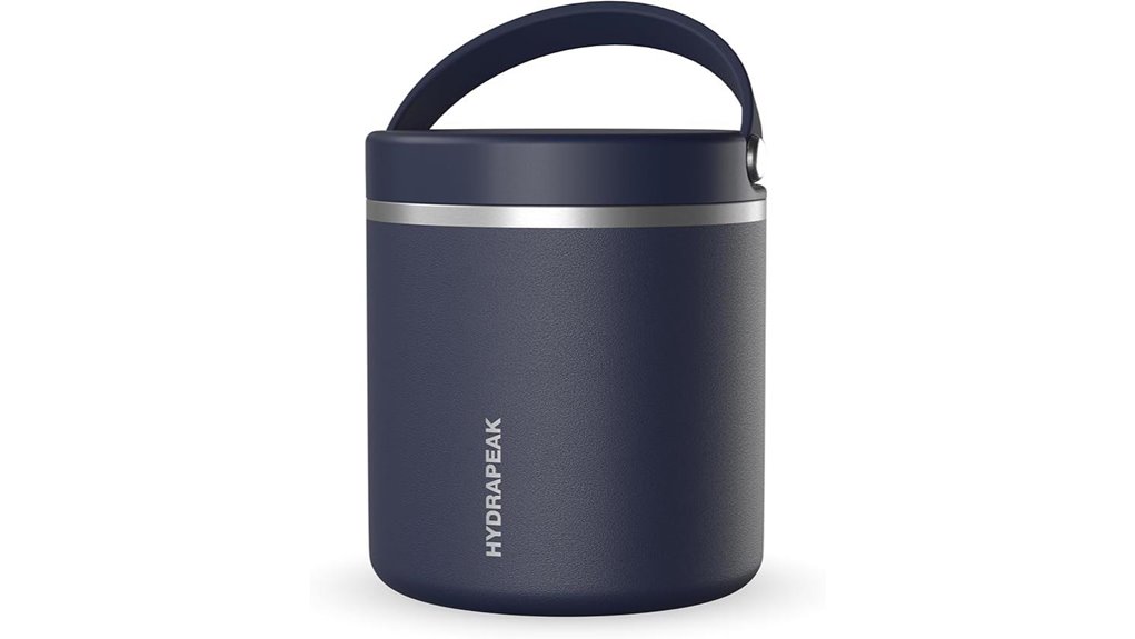 hydrapeak 25oz navy insulated