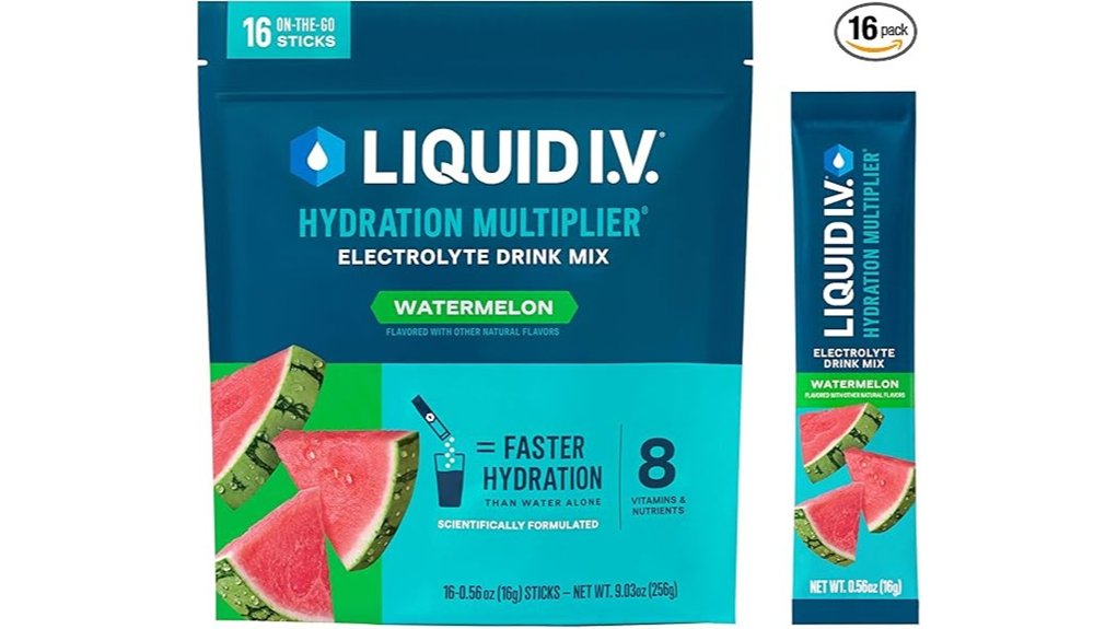 hydrating watermelon electrolyte powder