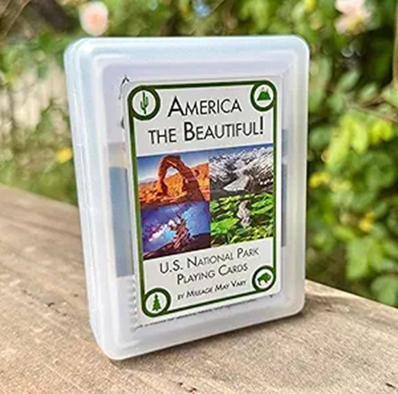 illustrated national park 54 card