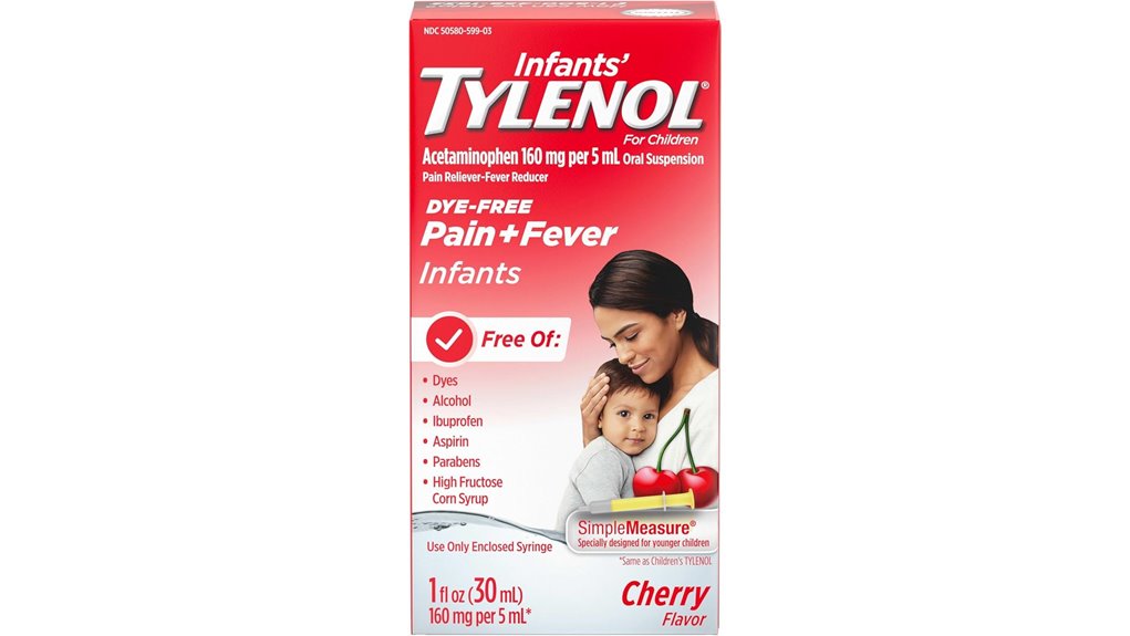 infants tylenol 1oz oral