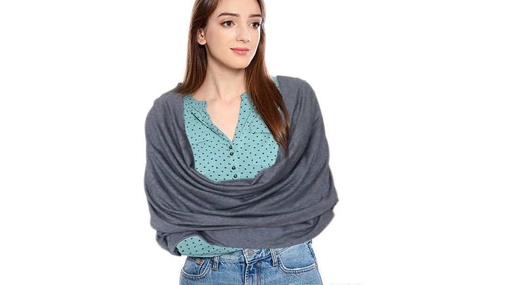 infinity pocketed travel blanket