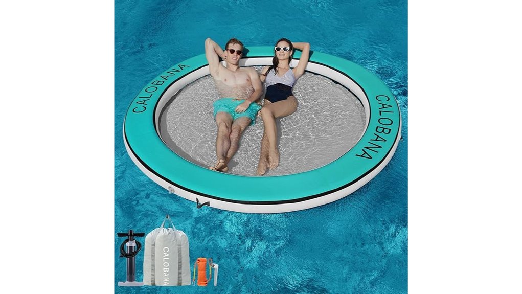 inflatable adult float hammock