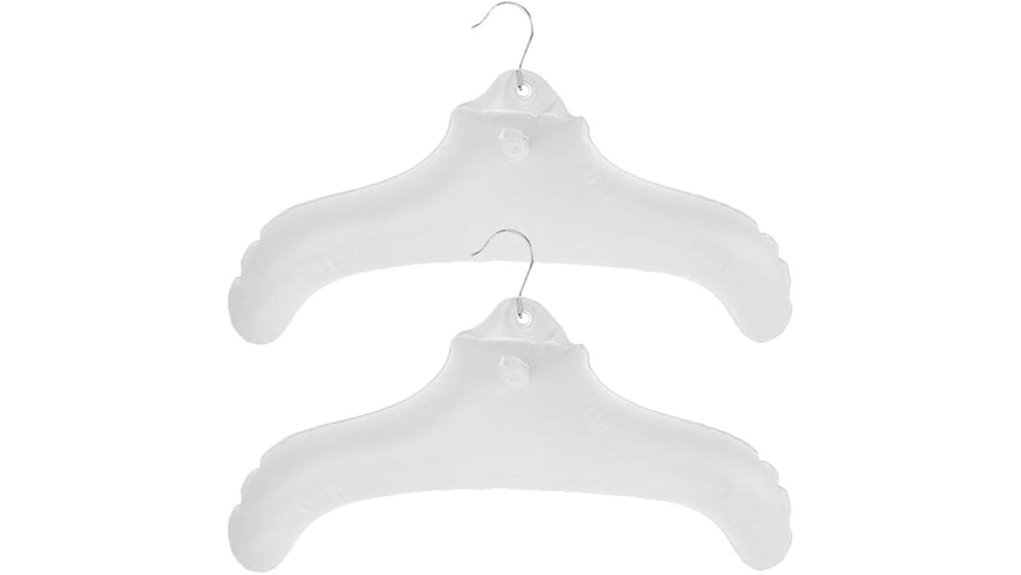 inflatable foldable clothes rack