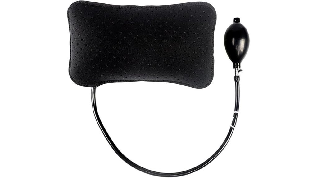 inflatable lumbar pillow pump