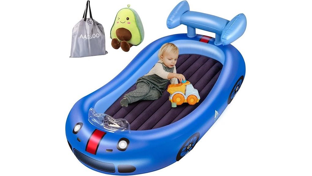 inflatable toddler bed avocado
