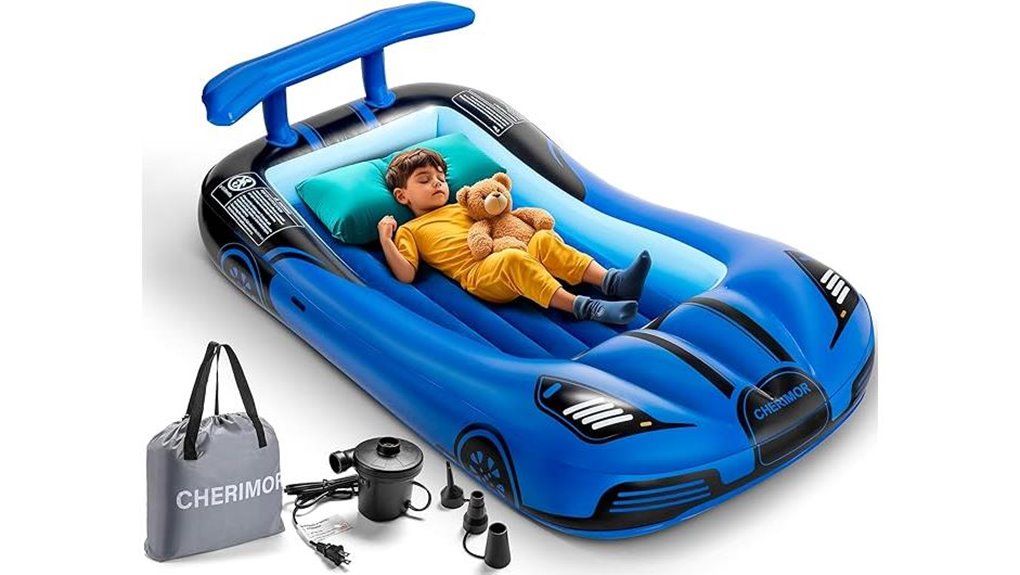 inflatable toddler bed bumpers