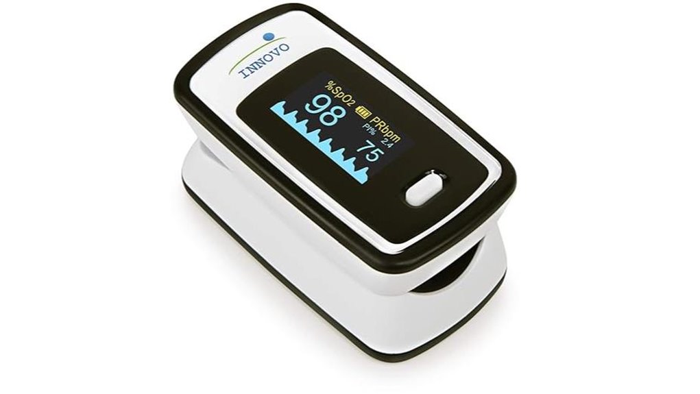 innovo fingertip pulse oximeter