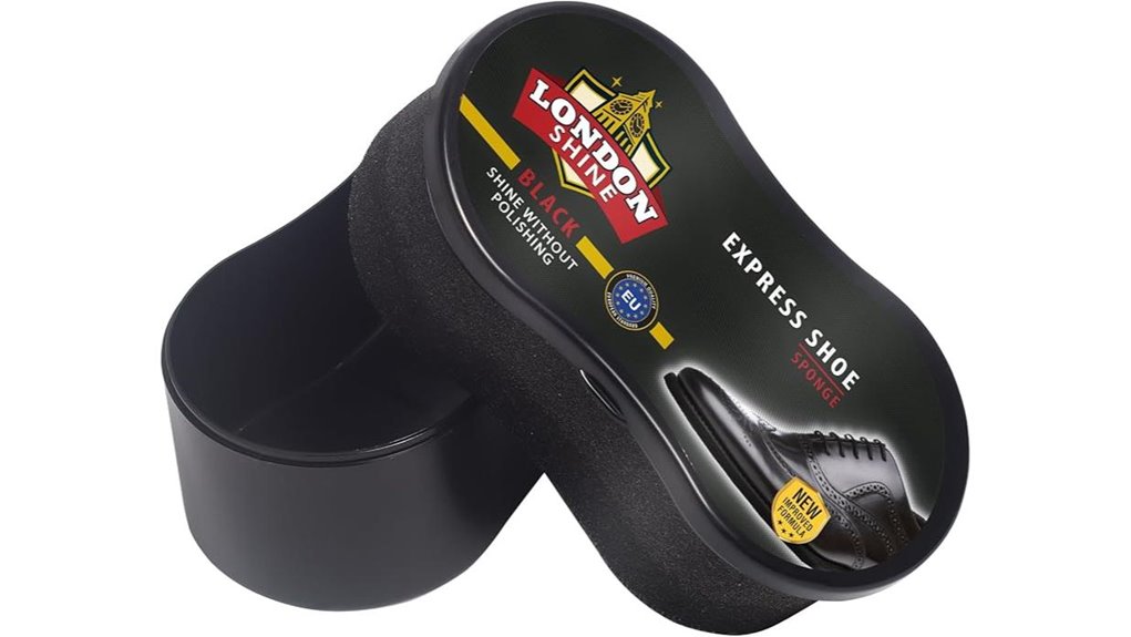 instant leather polish sponge