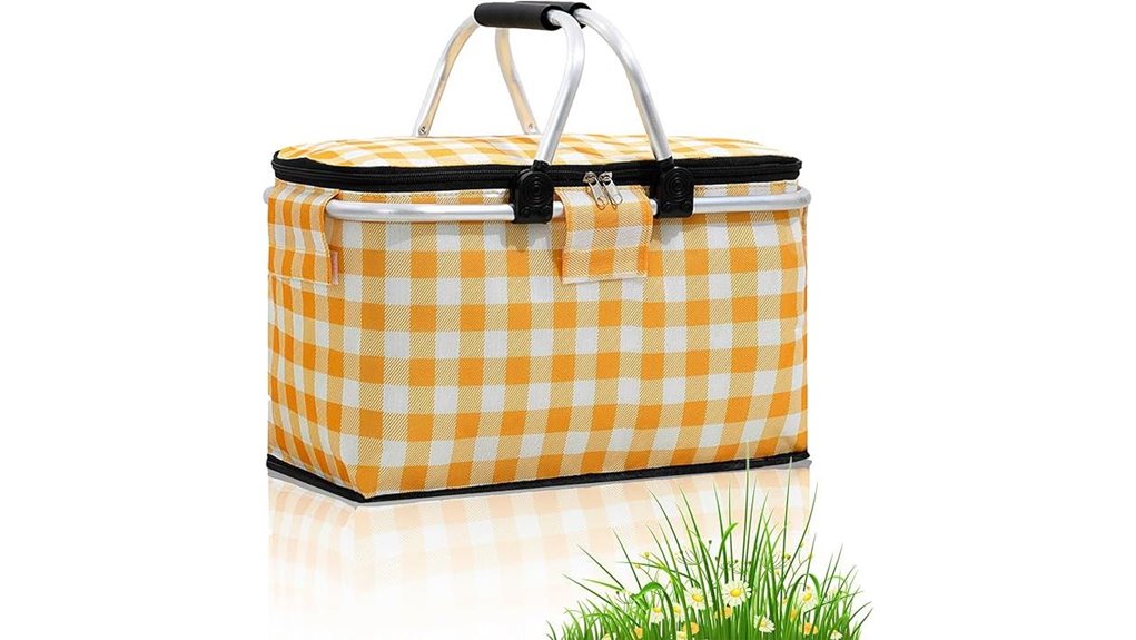insulated collapsible 18 5 litre basket