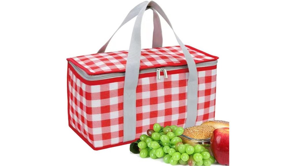 insulated reusable picnic beach