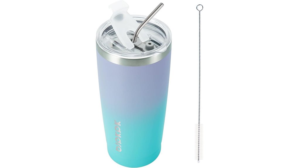 insulated stainless steel tumbler