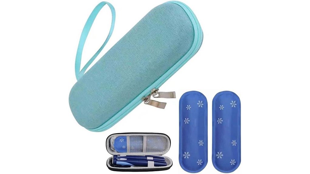 insulin cooler two icepacks