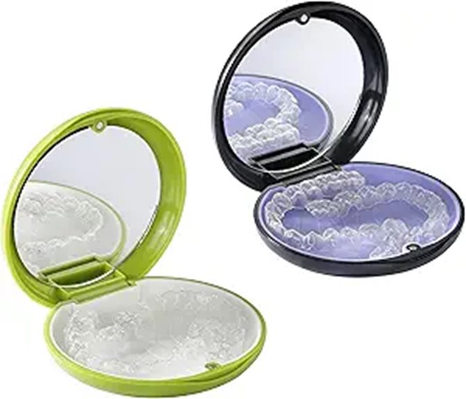 invisalign retainer mirror brush