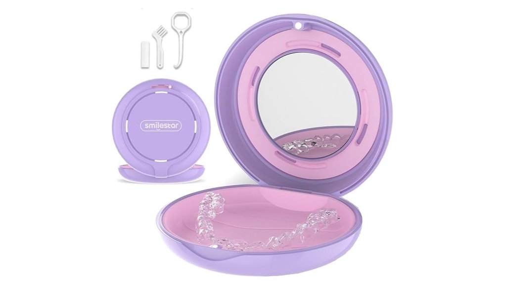 invisalign retainer mirror remover case