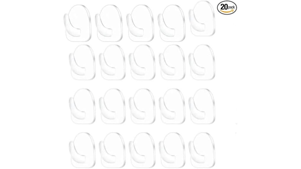 invisible heavy duty adhesive hooks