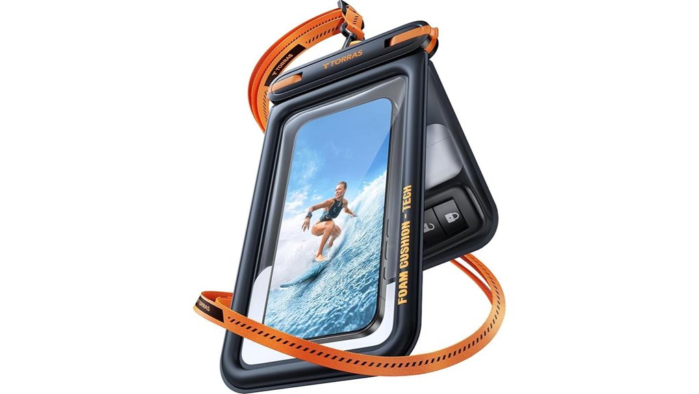 ip68 waterproof lanyard pouch