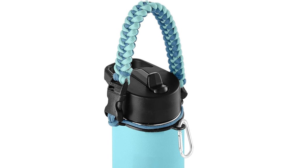 iron flask paracord handle