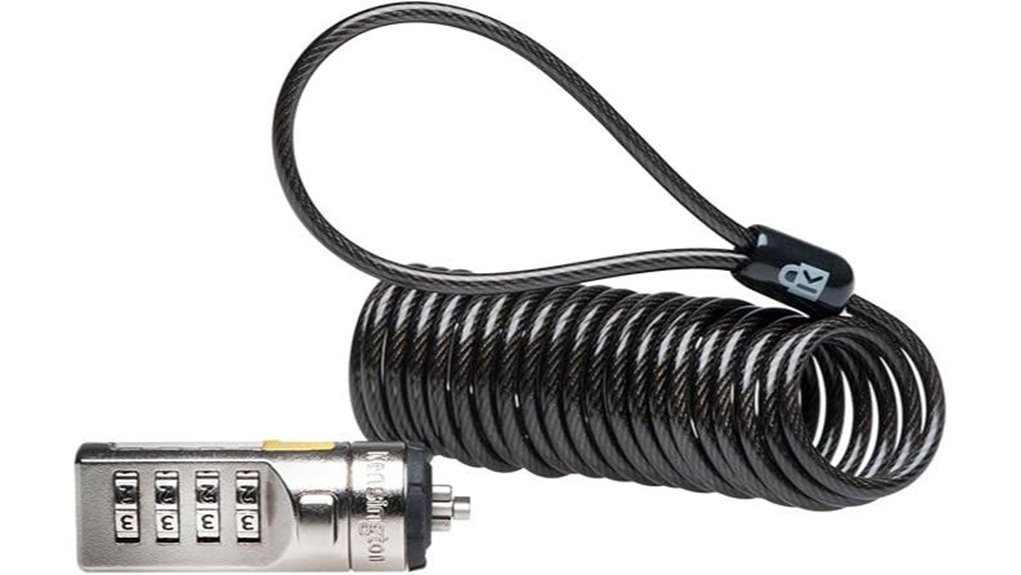 kensington combination cable lock