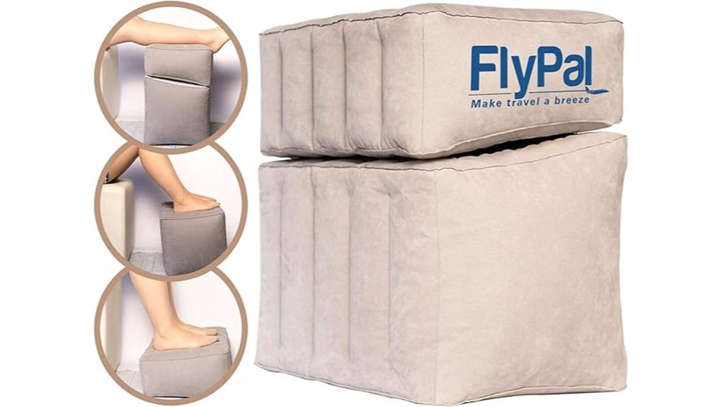 kids inflatable airplane footrest