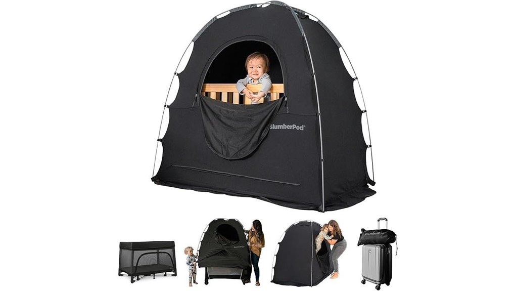 kids slumberpod blackout tent