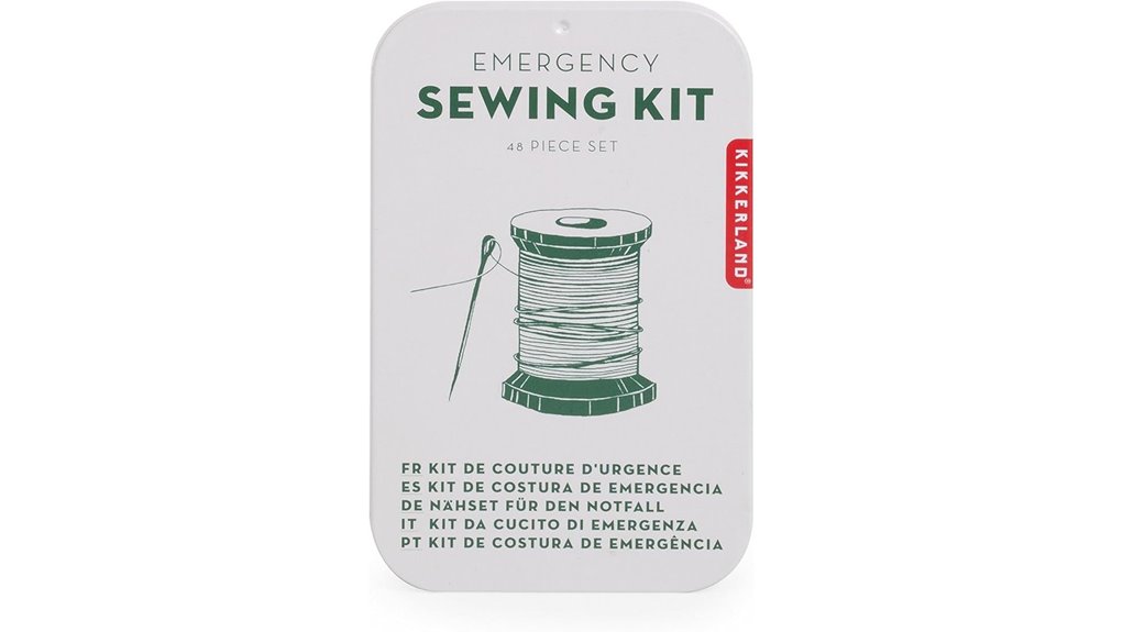 kikkerland emergency sewing kit