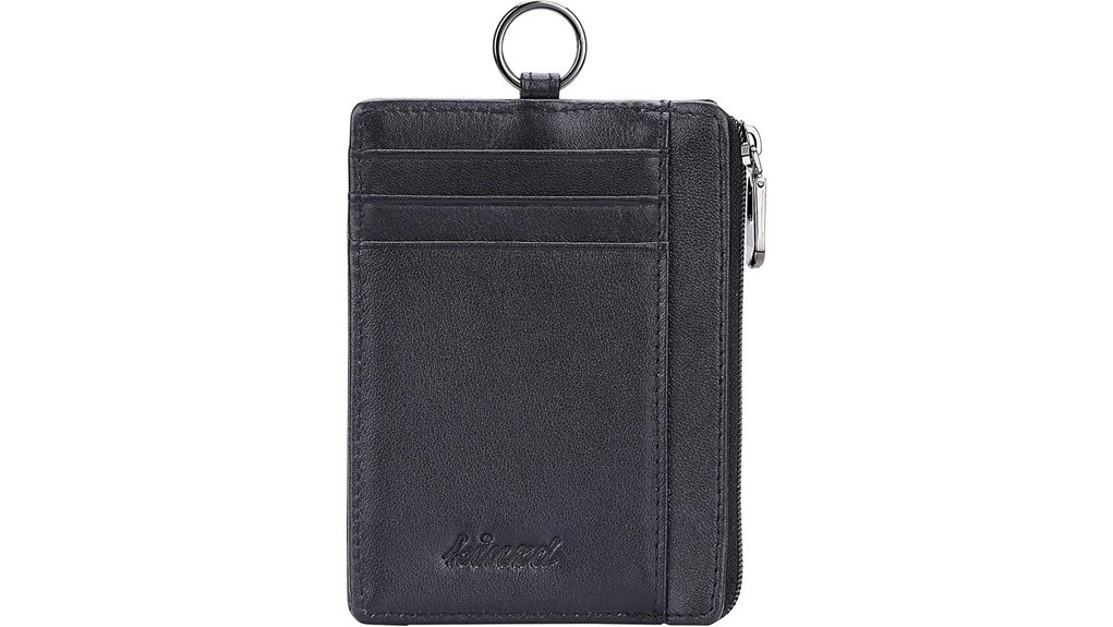 kinzd slim leather holder