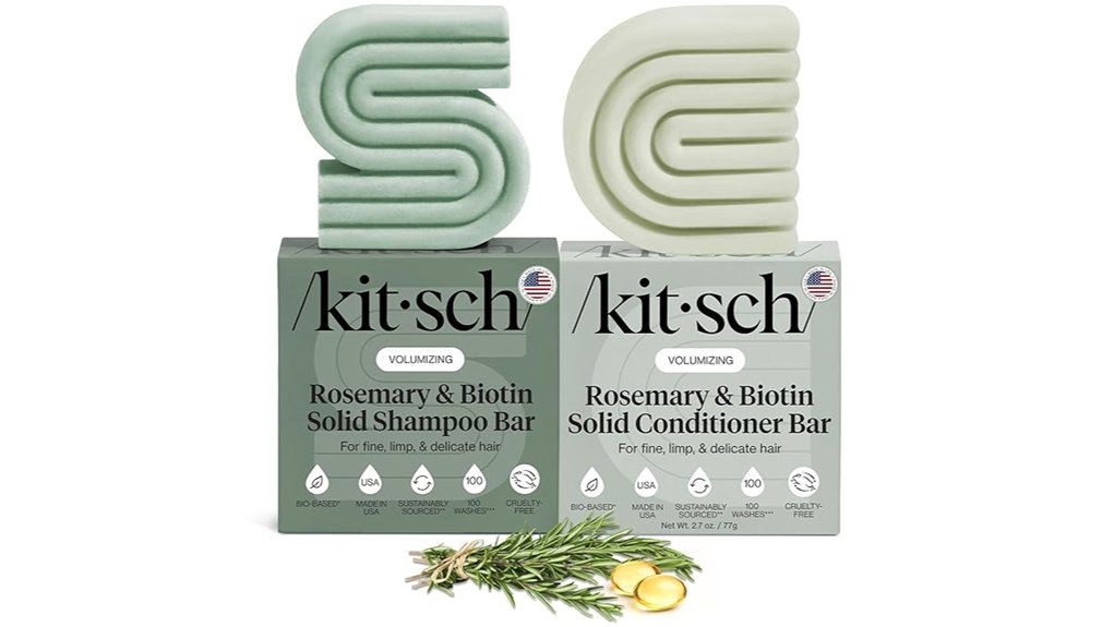 kitsch rosemary biotin set
